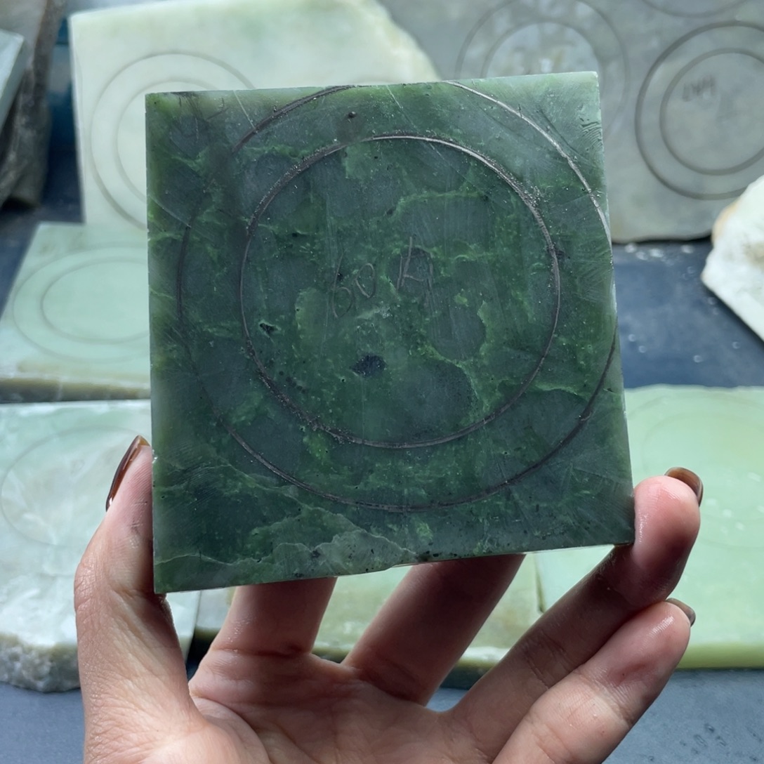 欢***马定制和田玉定制手镯