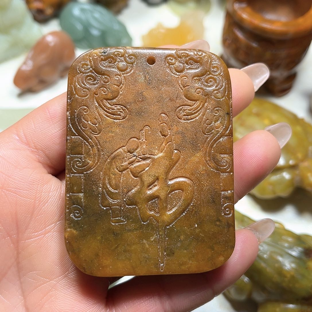 白玉菩提吊坠白玉菩提吊坠