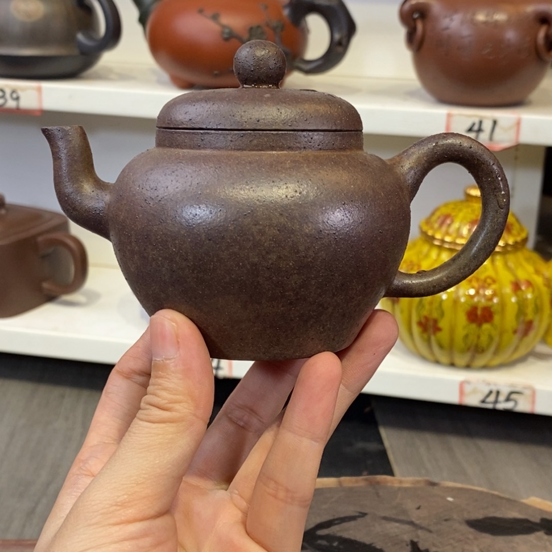 紫砂茶壶天****朗宜兴紫砂壶