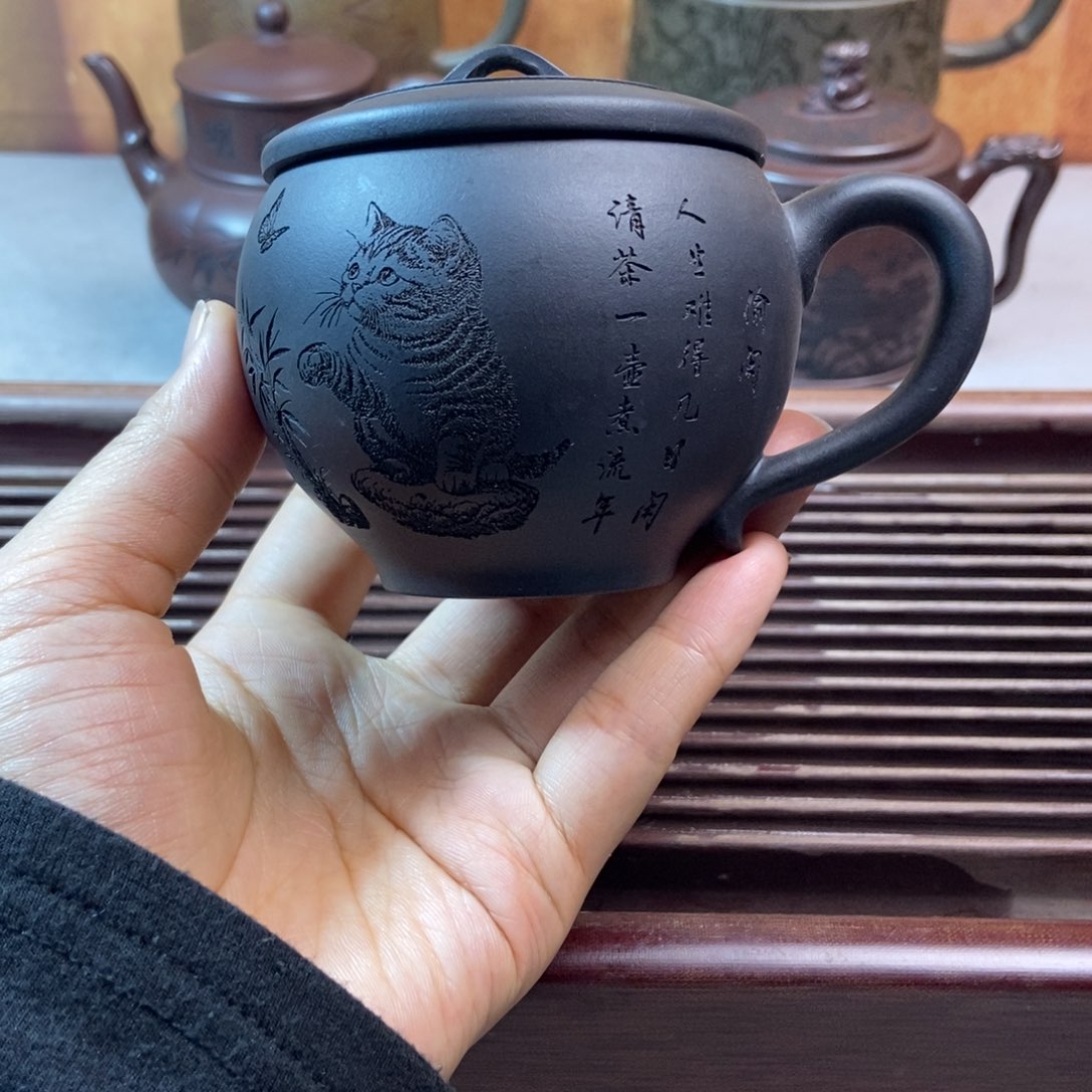 紫砂茶壶紫砂全手工定制