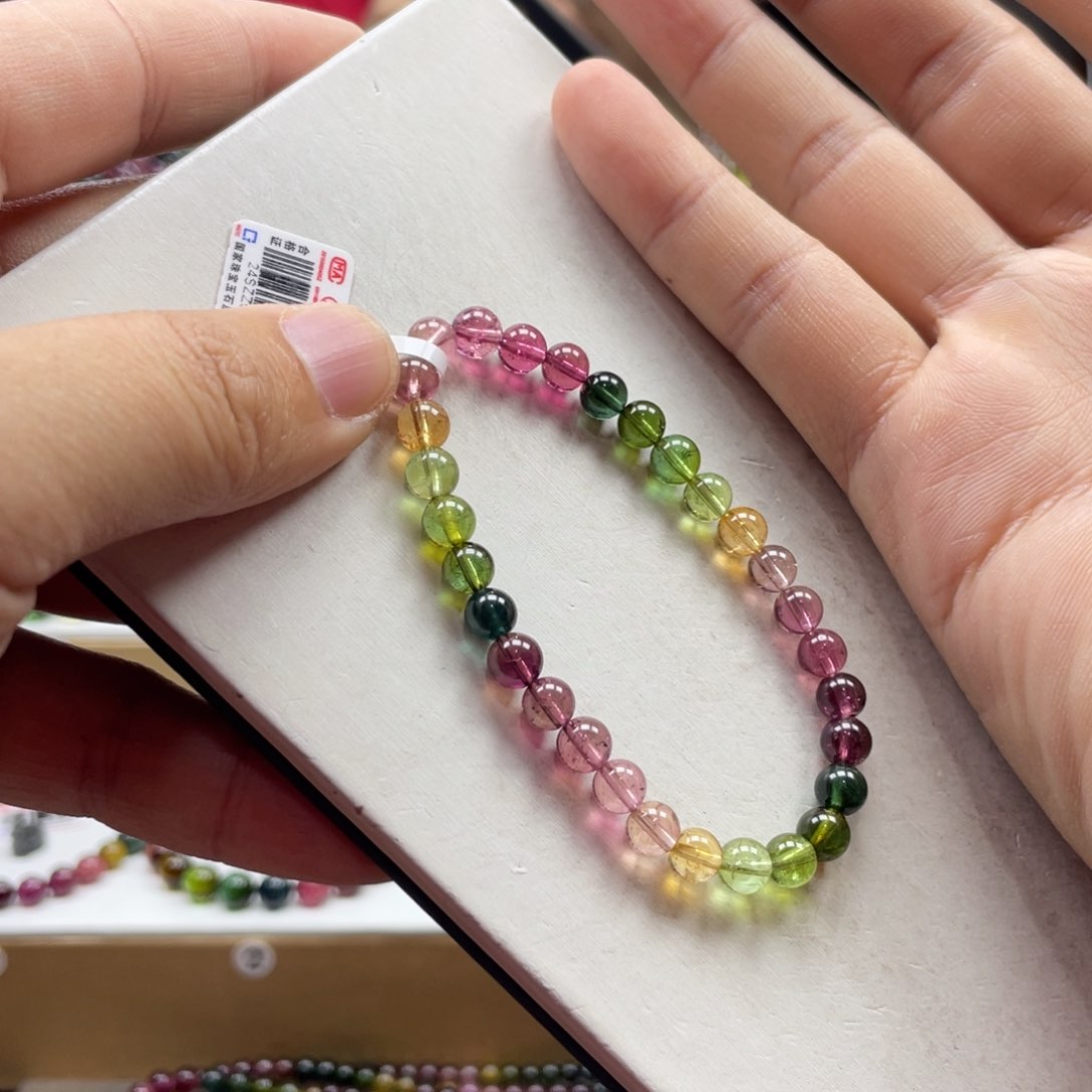 碧玺手串未镶嵌6mm.mmmmmmmmm