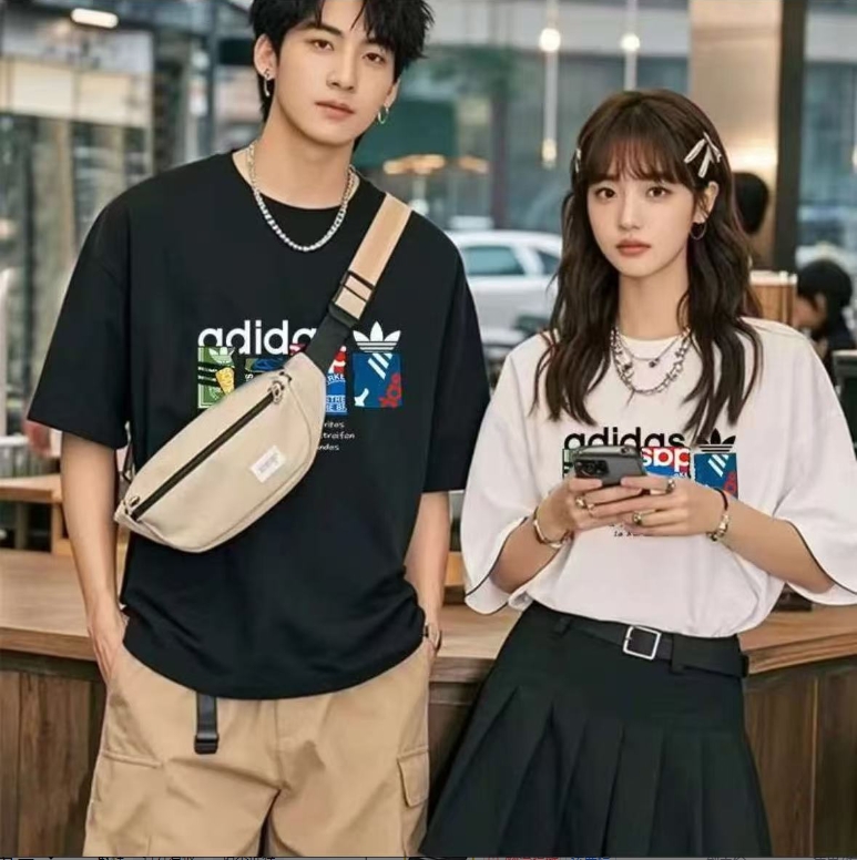 【一折粉丝福利】夏季潮牌男女同款百搭T恤12