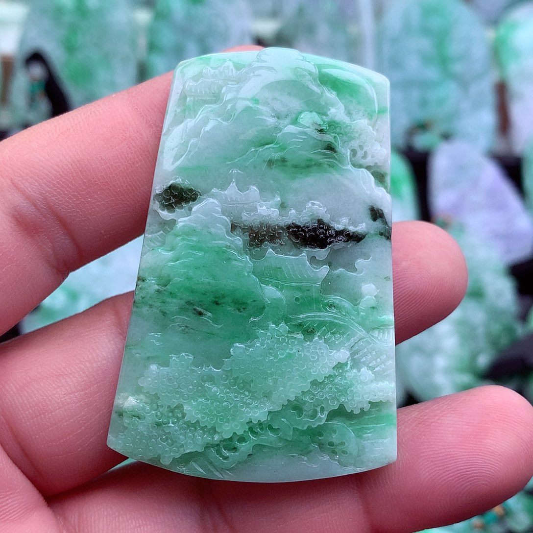翡翠吊坠(不含链)未镶嵌
