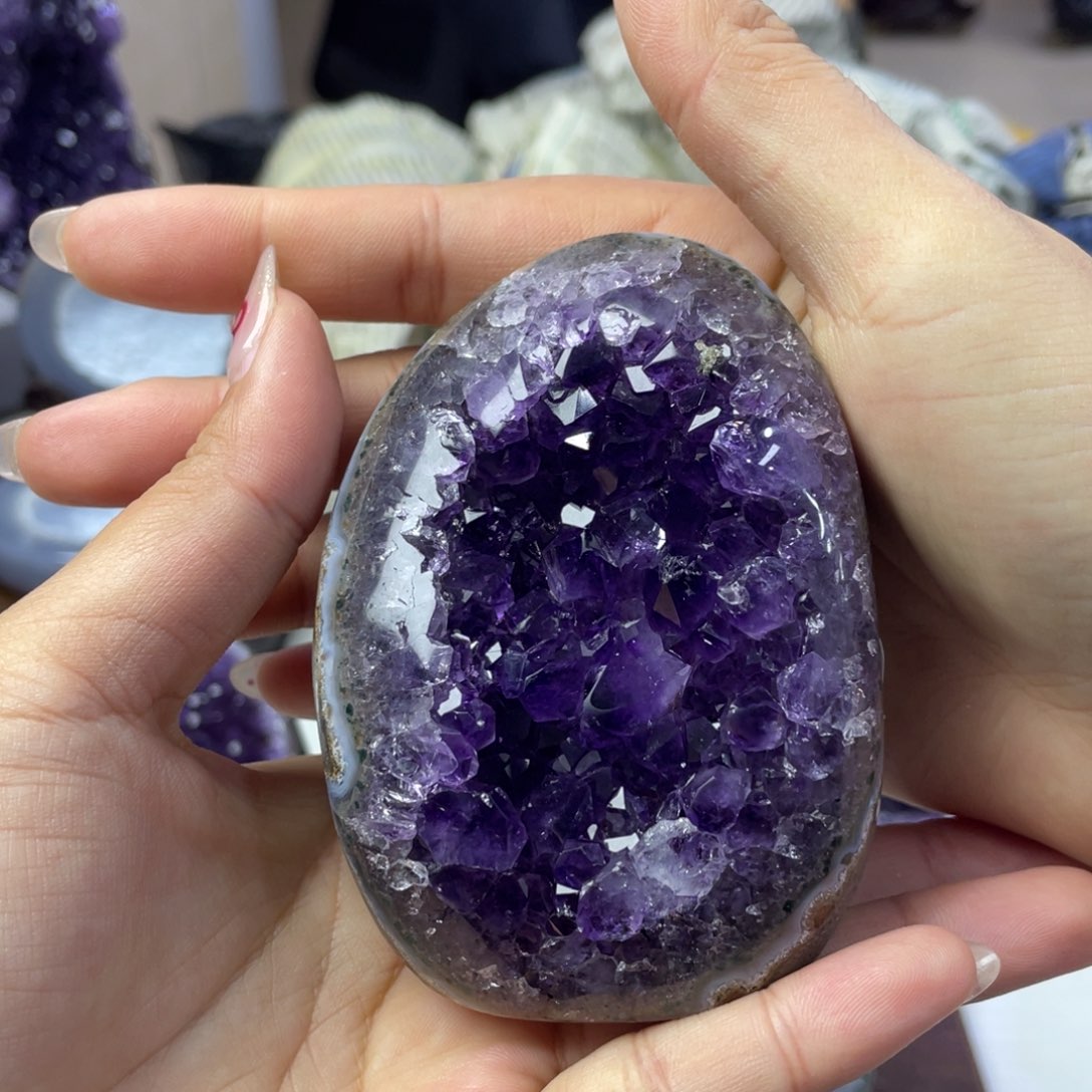 紫晶大型摆件（非配饰）未镶嵌