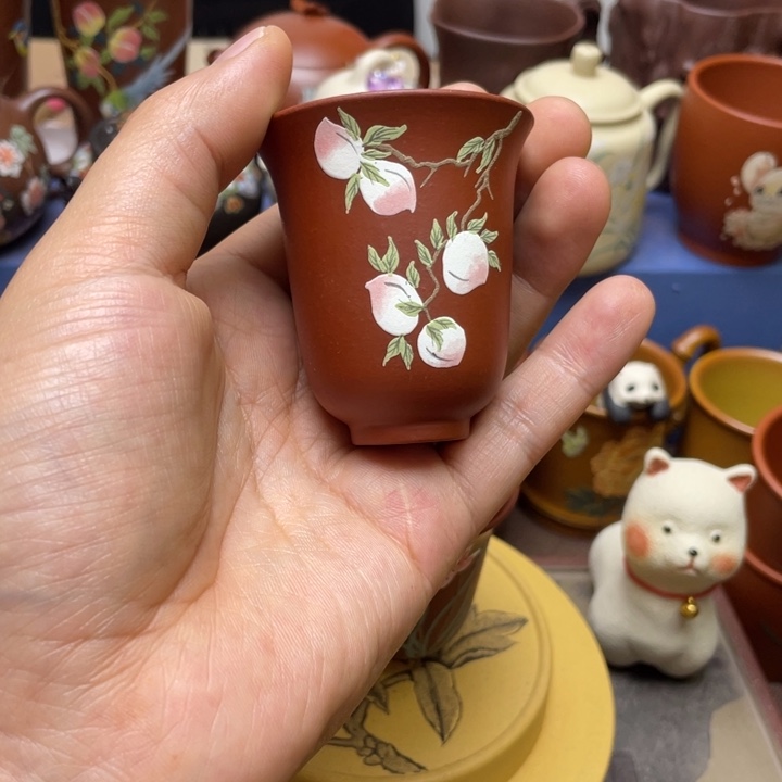 茶杯紫砂紫砂主人杯50cc