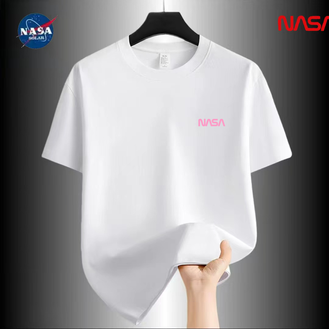 【万针刺绣】NASA联名夏季刺绣短袖T恤微宽松时尚男女同款百搭52