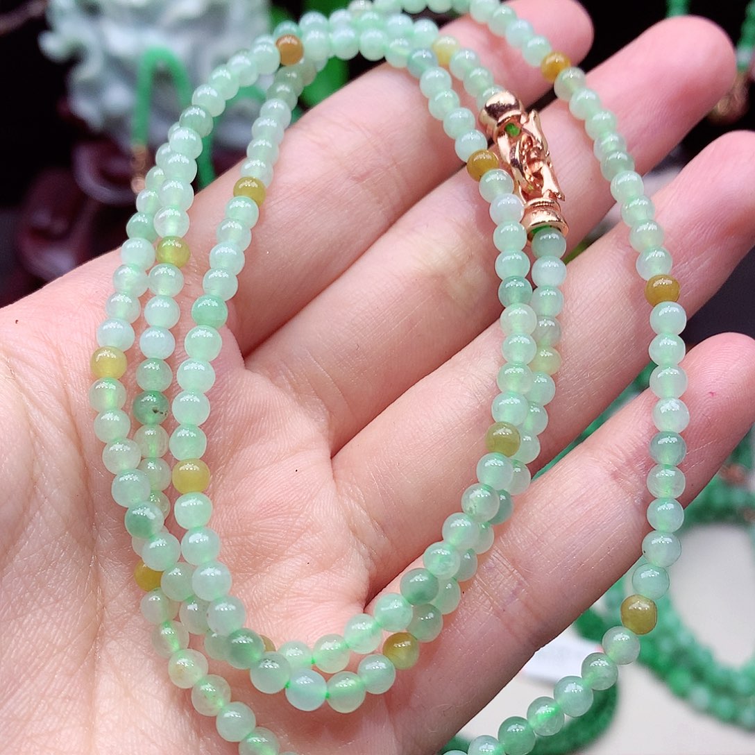 翡翠未镶嵌手链翡翠