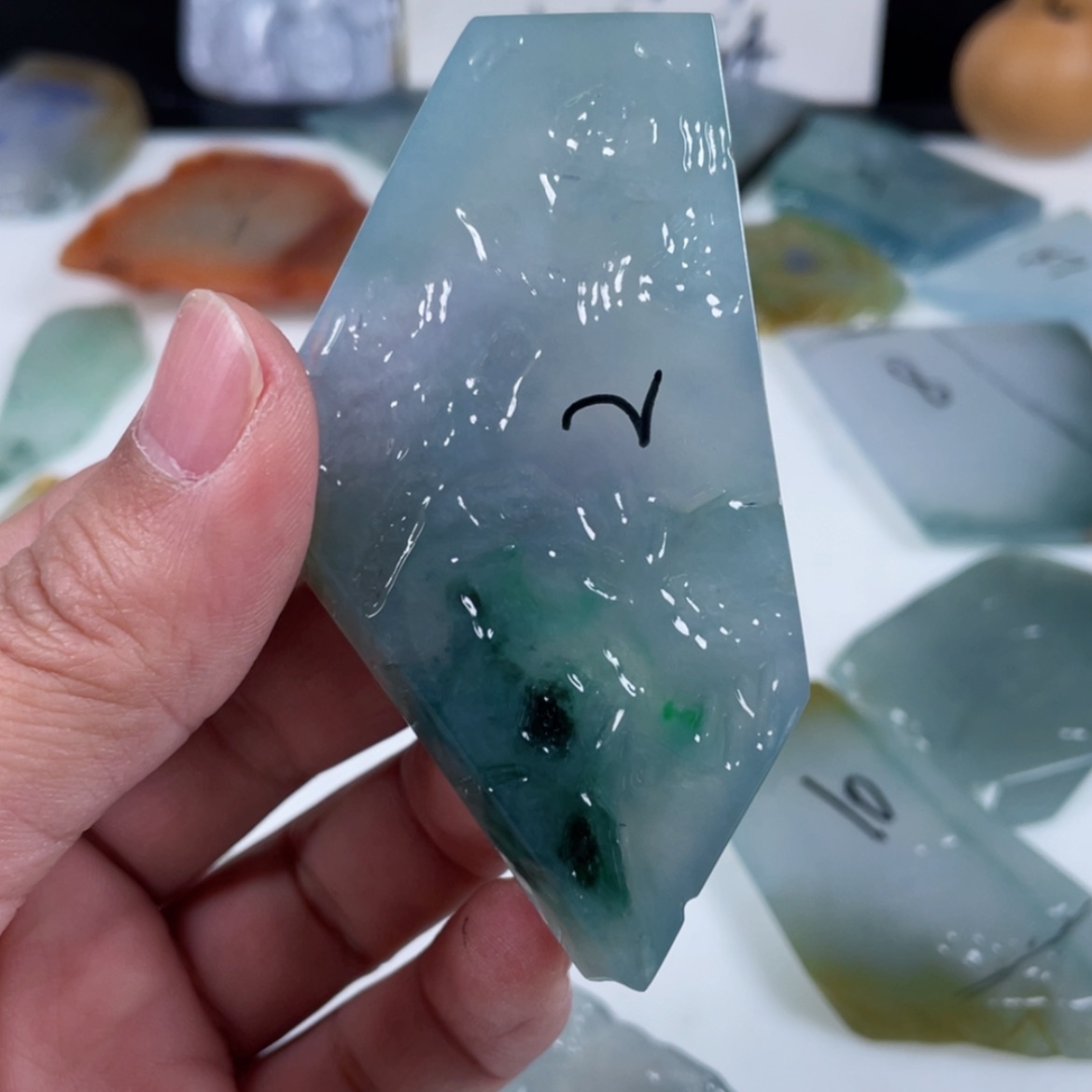 【闪购商品】定制翡翠未镶嵌张*强