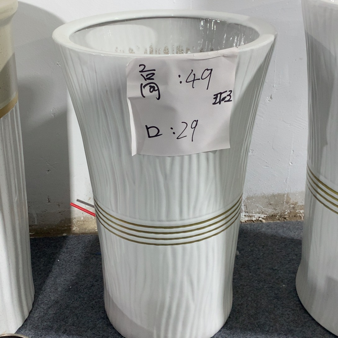高温陶瓷花盆微瑕