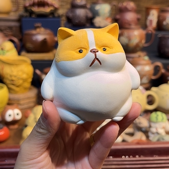 紫砂茶杯紫砂茶宠