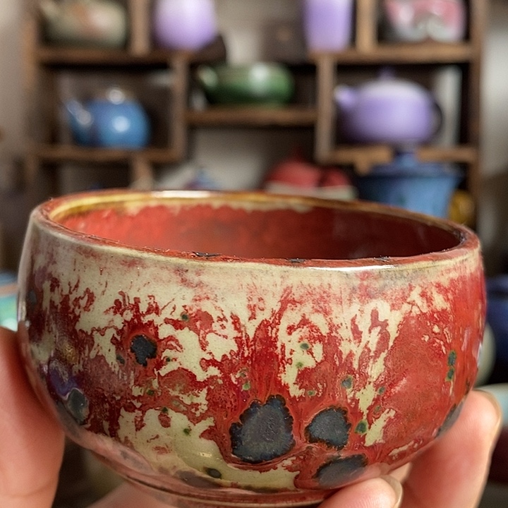 中国神后钧瓷茶具