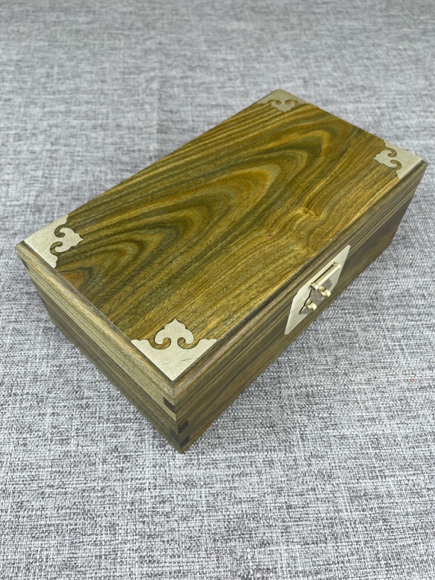 阿根廷绿檀 首饰盒 长25宽14高9