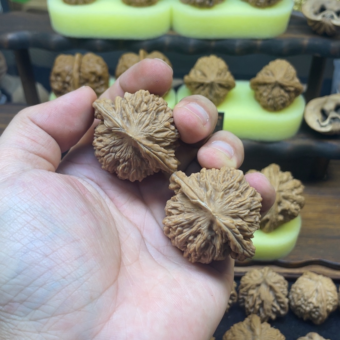 七***官文玩核桃吊坠楼子