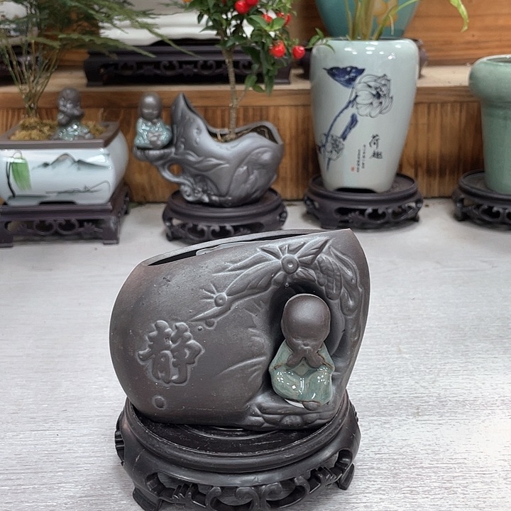 陶瓷花盆紫砂花盆福利抢购