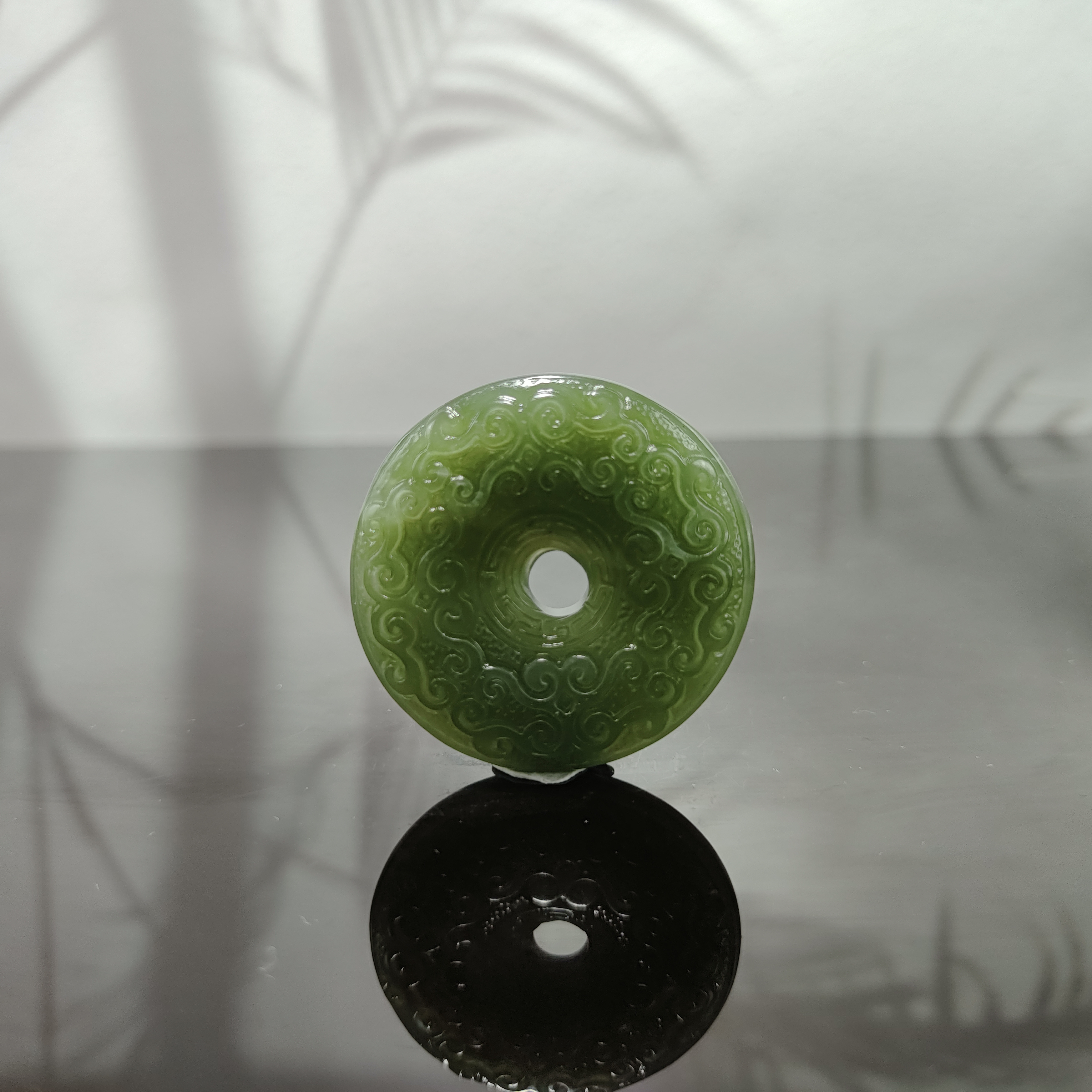 P和田玉平安扣吊坠0273