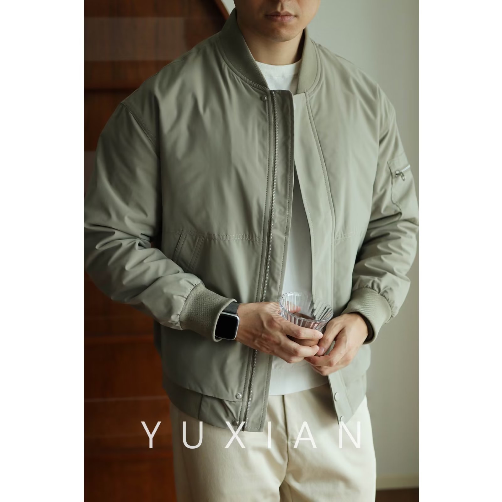 男士春秋季外套棒球衣服2025新款夹克秋冬季潮流痞帅男生上衣春装