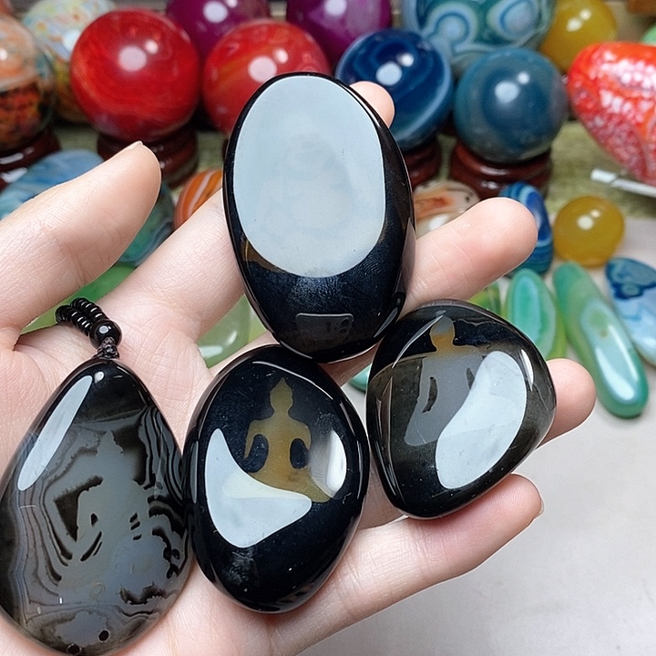 未镶嵌吊坠(不含链)玛瑙/玉髓