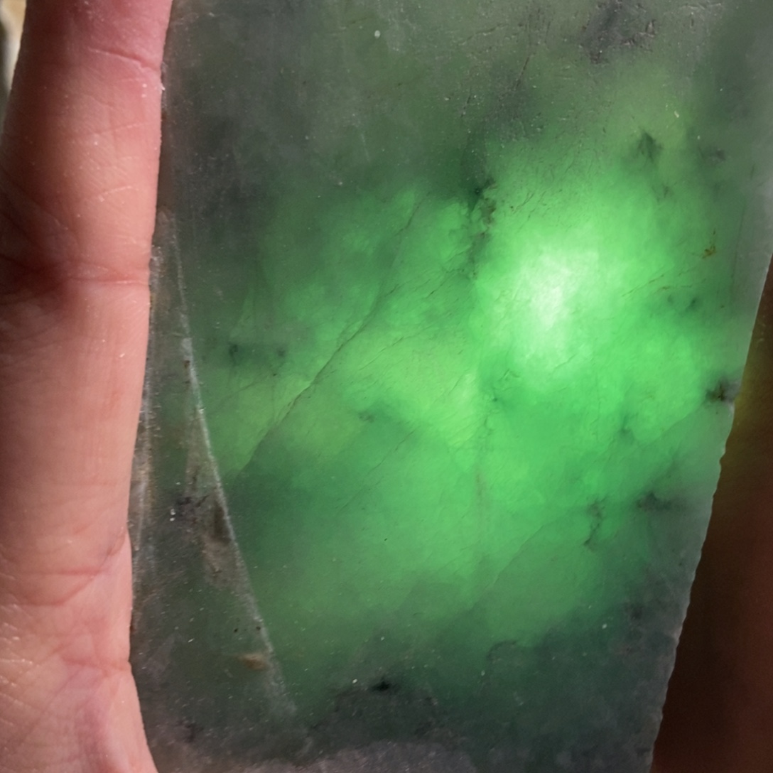 翡翠未镶嵌挂件天然翡翠