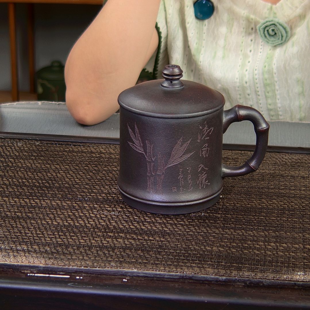 茶杯紫砂高货放漏