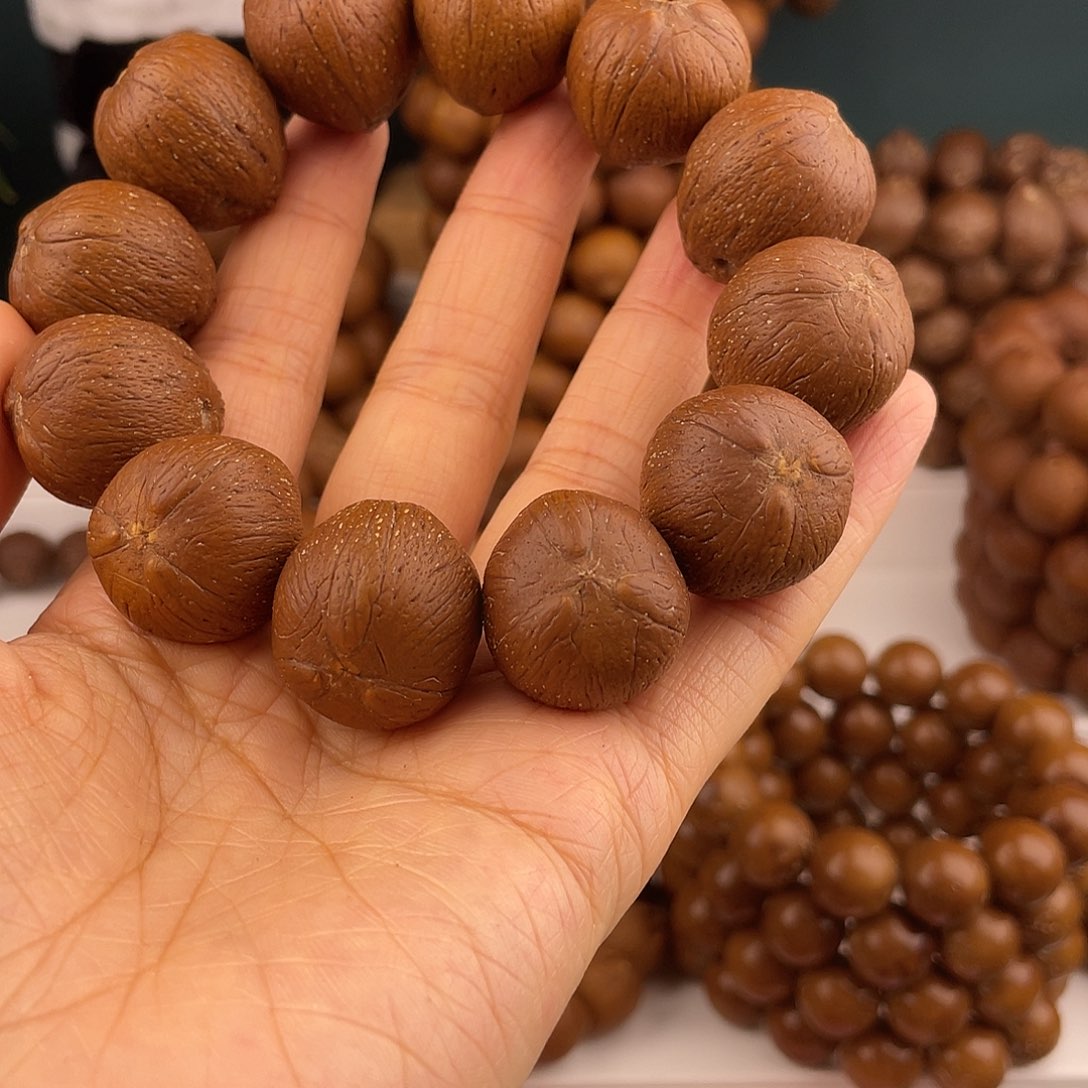 紫金鼠手串远*原皮紫金鼠