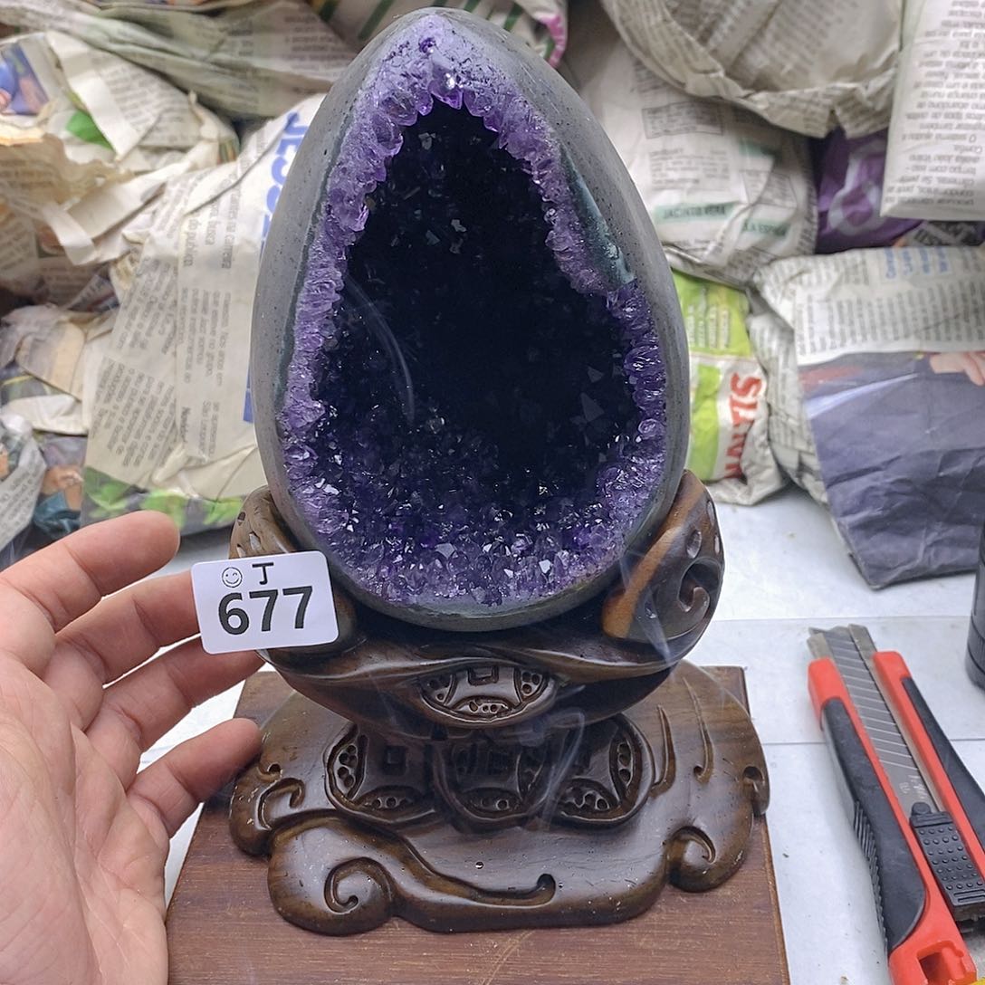 紫晶大型摆件（非配饰）未镶嵌