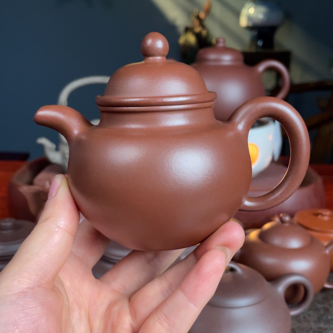 云***朵茶壶紫砂半手工18604