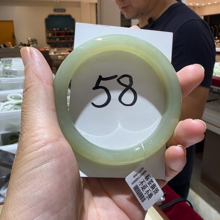 和田玉未镶嵌手镯893