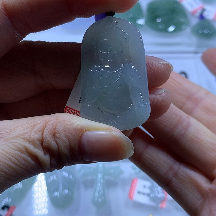 翡翠未镶嵌颈饰天然翡翠吊坠A货