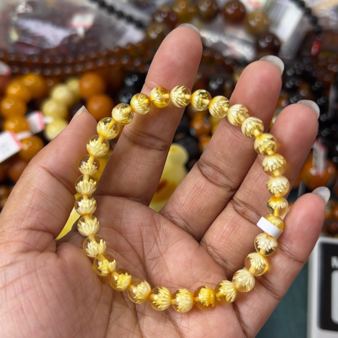 未镶嵌琥珀珠宝奇石963