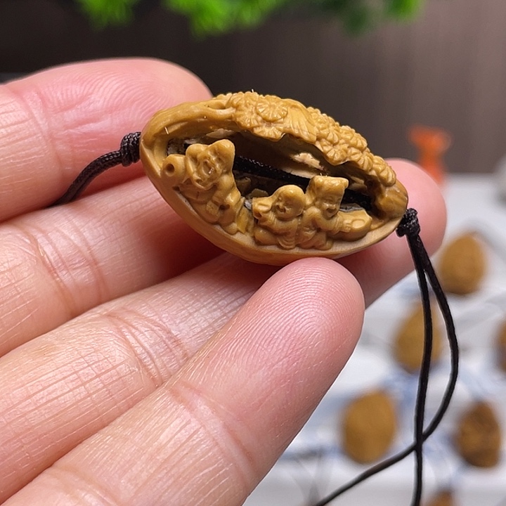 橄榄核吊坠橄榄核