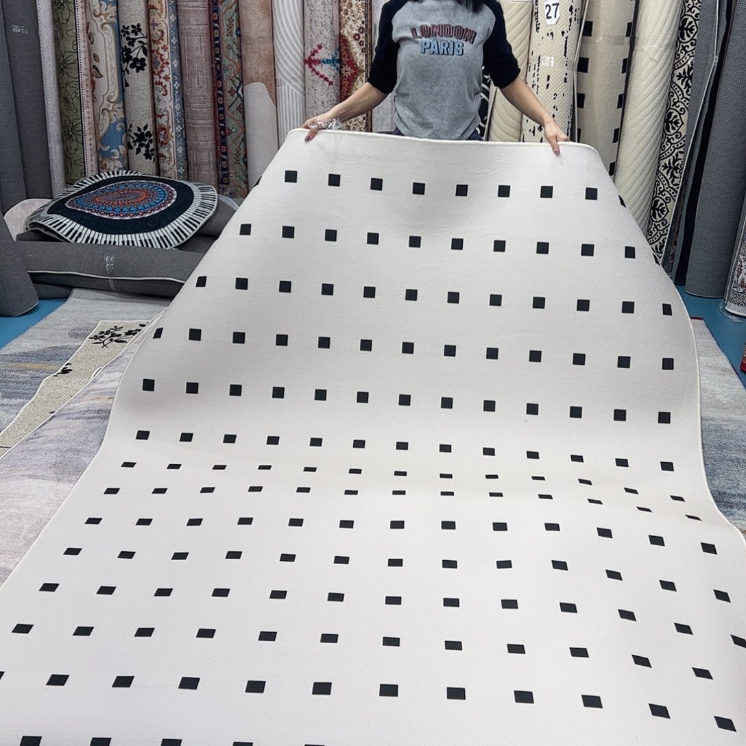 混纺180×260误差±1-3cm乳胶棉布底比利时绒微瑕特价