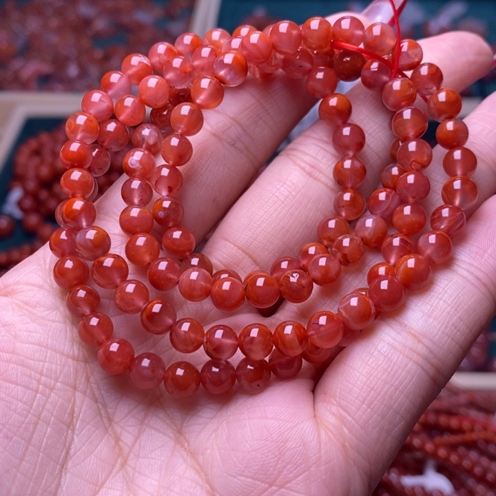 南红玛瑙手链未镶嵌60