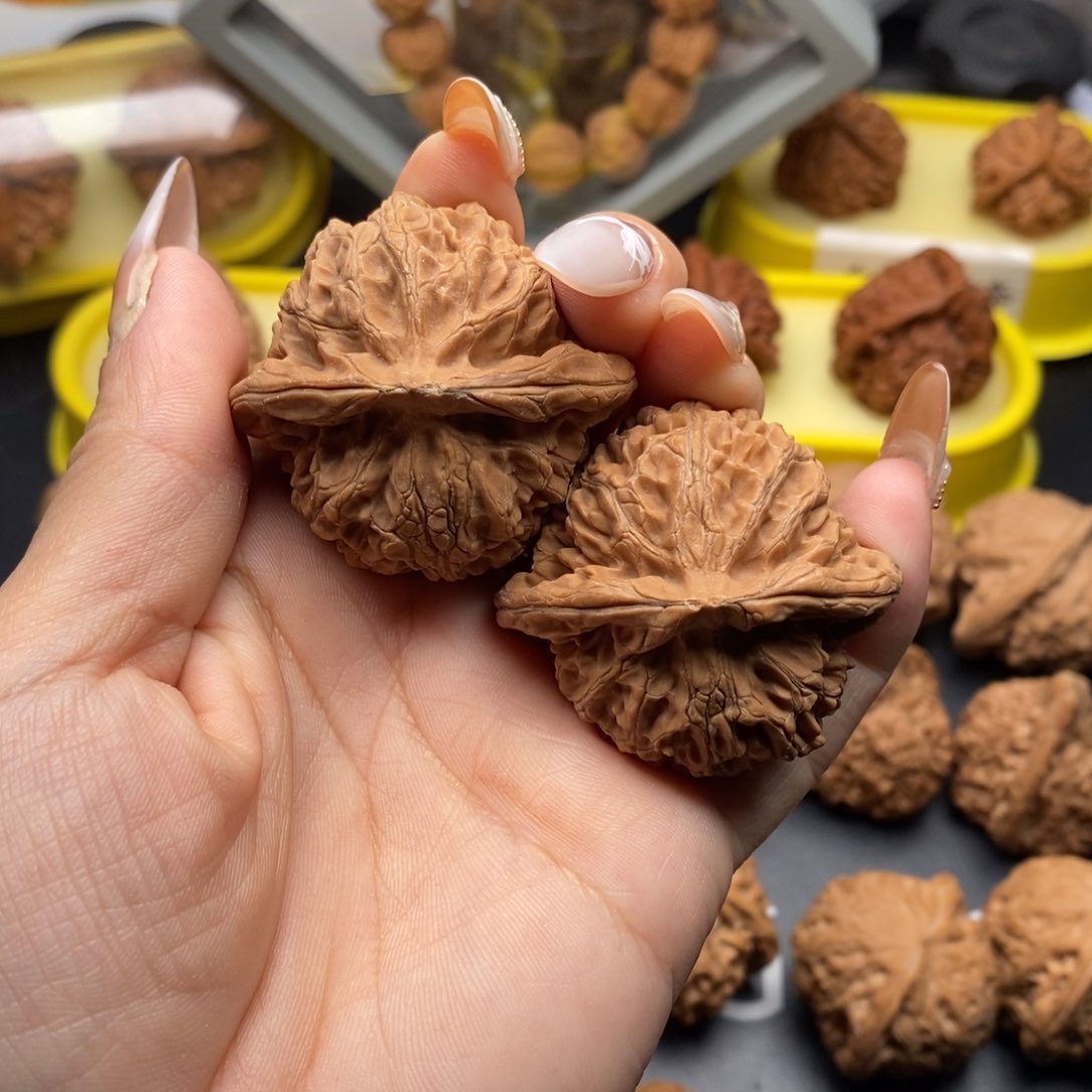 文玩核桃把件宫灯43