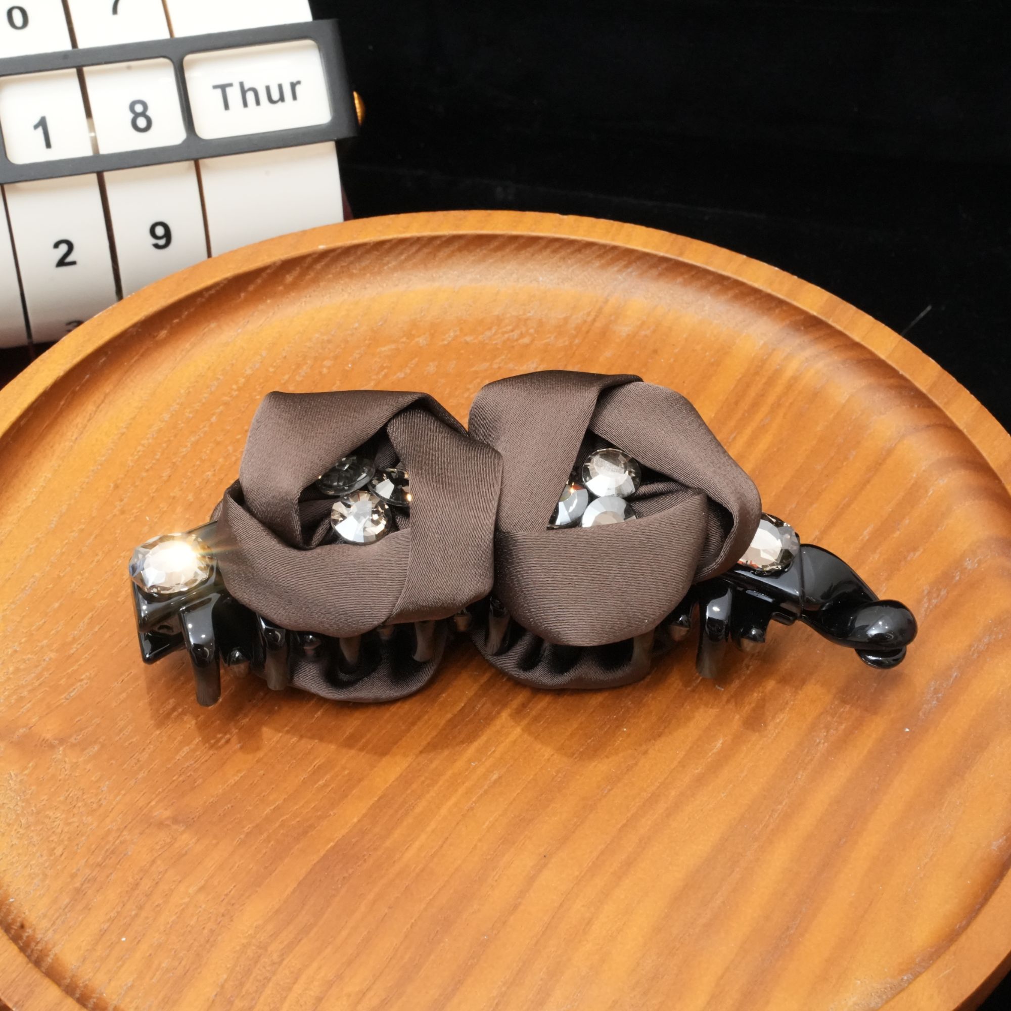 【FNQ510】抓夹学院风仙女风休闲风法式发夹轻奢香蕉夹