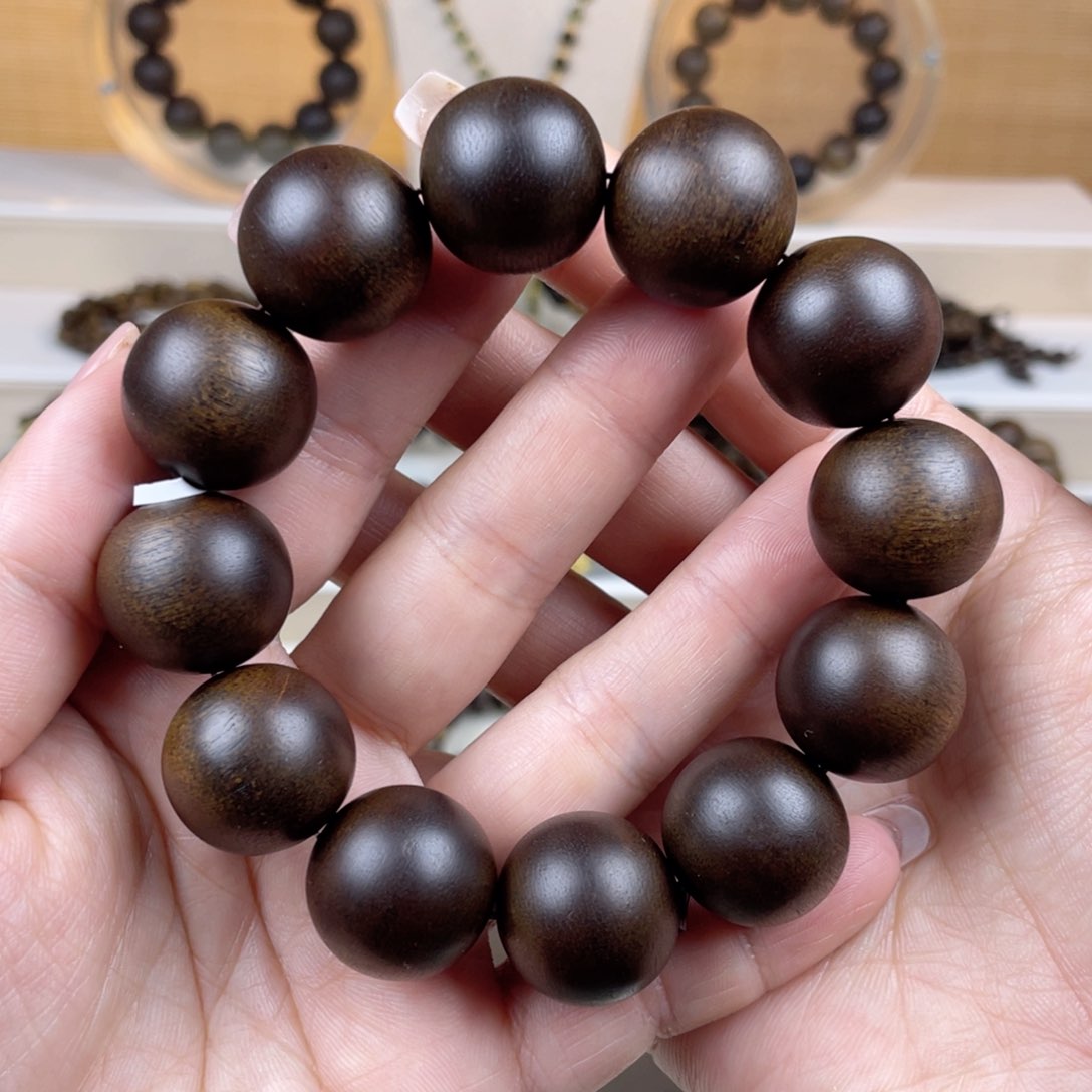 沉香手串真****9越南芽庄白棋楠