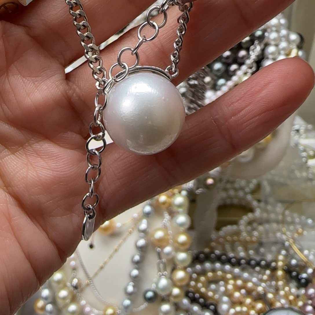 海水珍珠颈饰未镶嵌