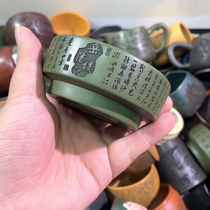 茶杯紫砂全手工紫砂主人杯