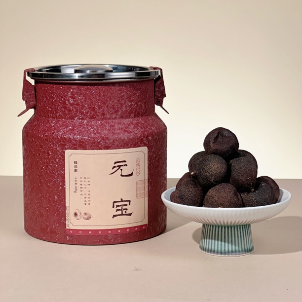 【蜂鸟陈皮人家 茶博会纪念款】新会陈皮 2019年 元宝 420g