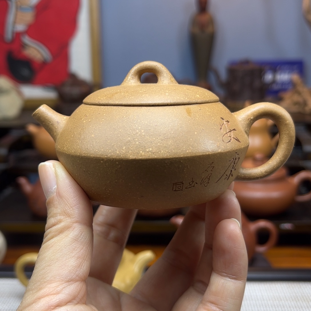 紫砂茶具半手工制作