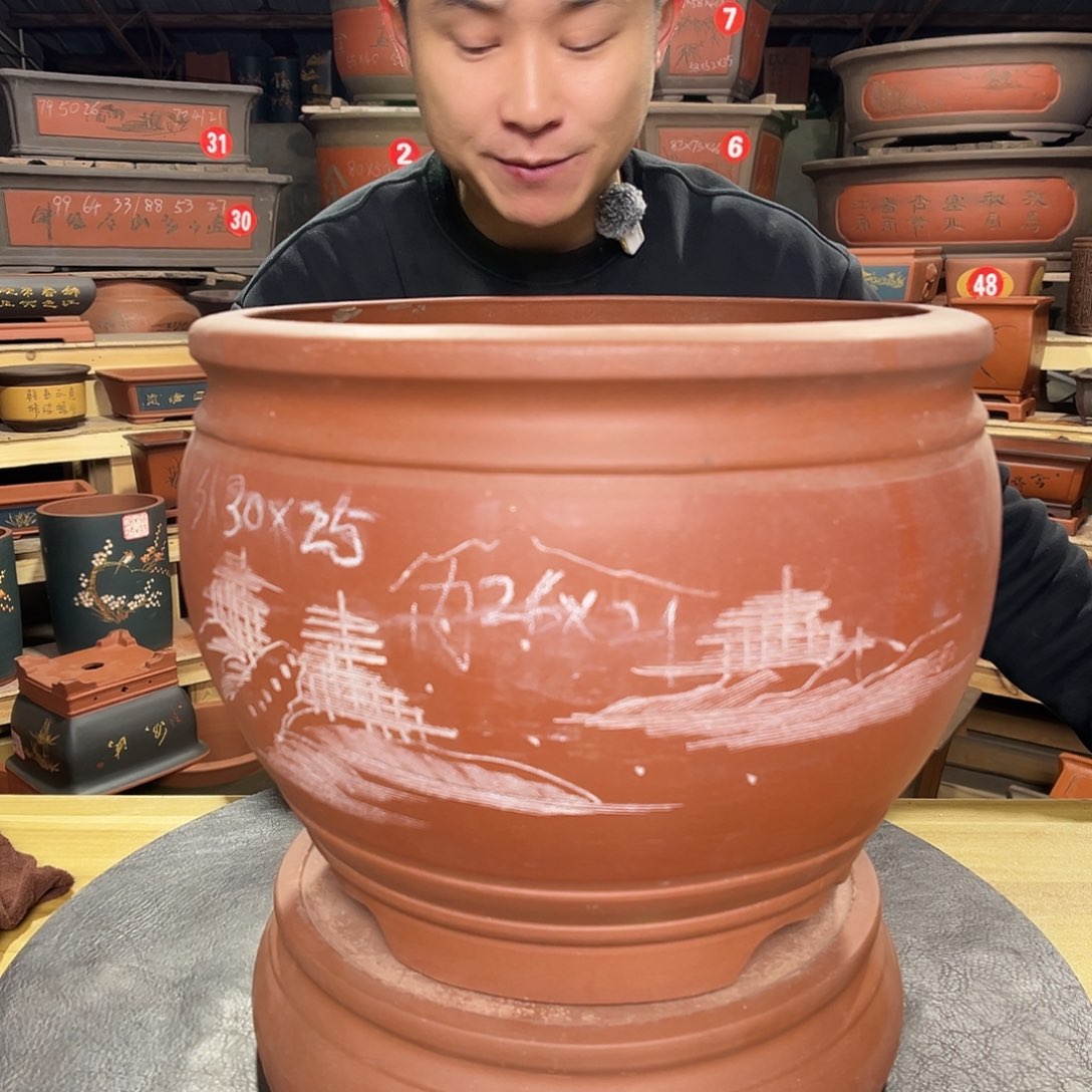 紫砂其他紫砂花盆工厂直发