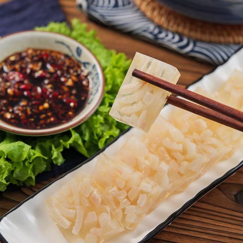 纯手工无胶传统皮冻300g新鲜腌制健康解馋熟食凉拌菜真空开袋即食