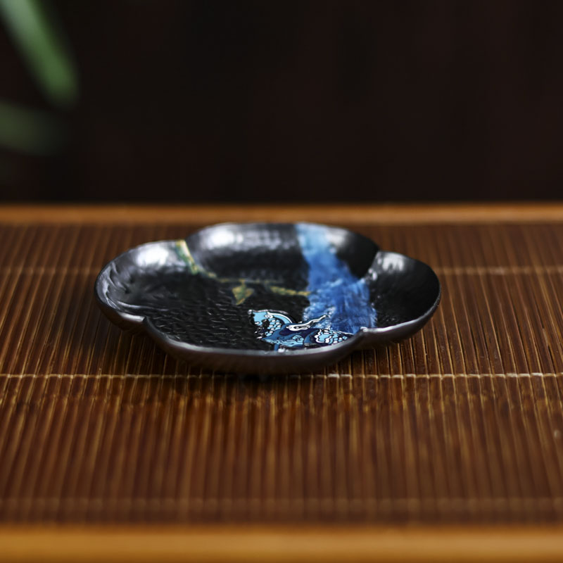 【非遗甄选】黑色茶山云马茶道配件（Q4989）