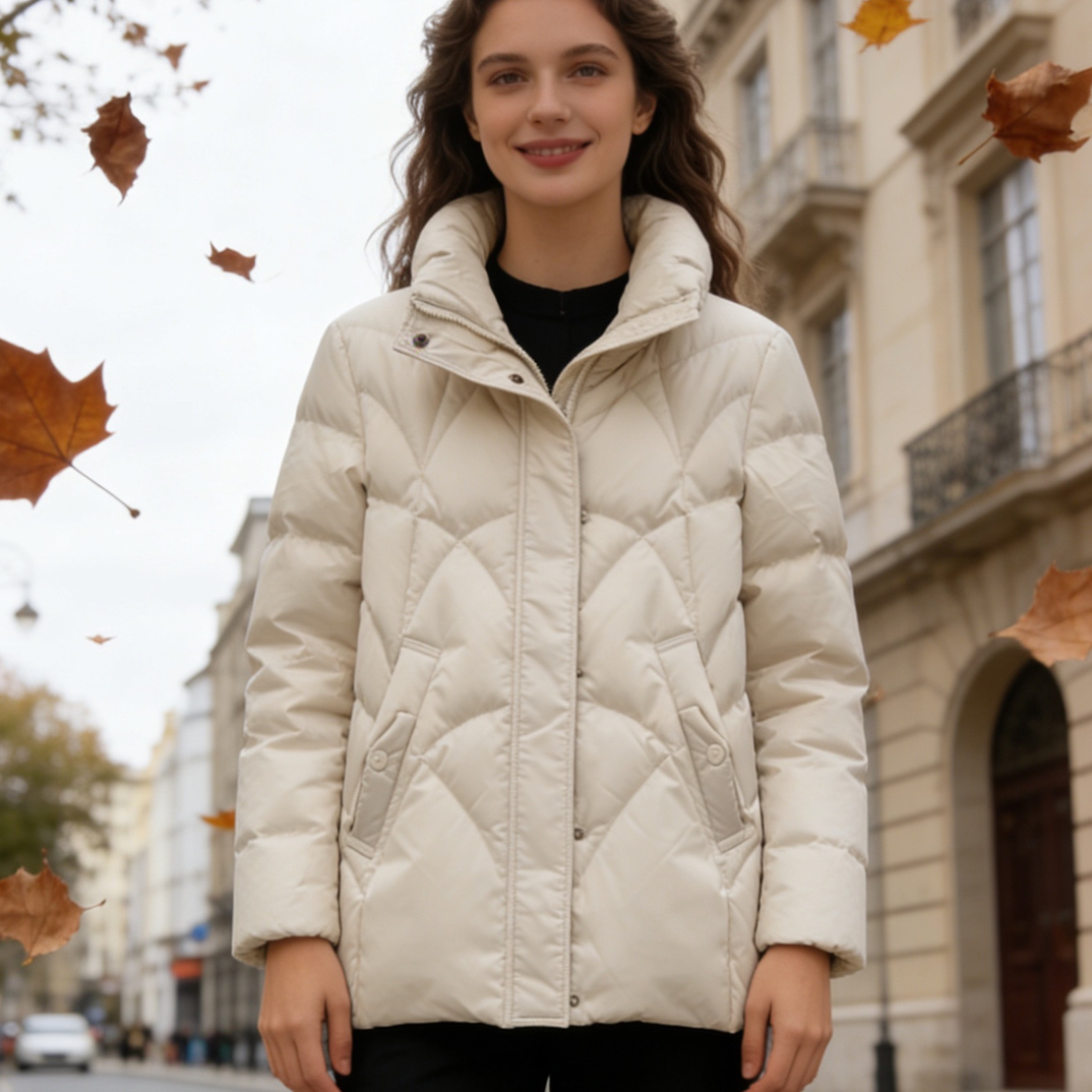 实体店断码清货保暖玉绒服加厚版尺码随缘