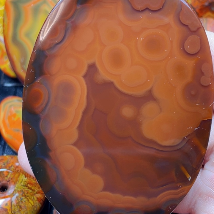 正***存玛瑙/玉髓未镶嵌颈饰