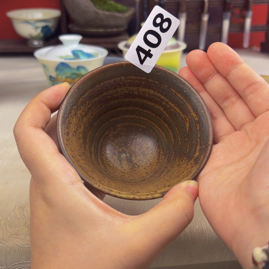 杯子纯手工柴烧主人杯