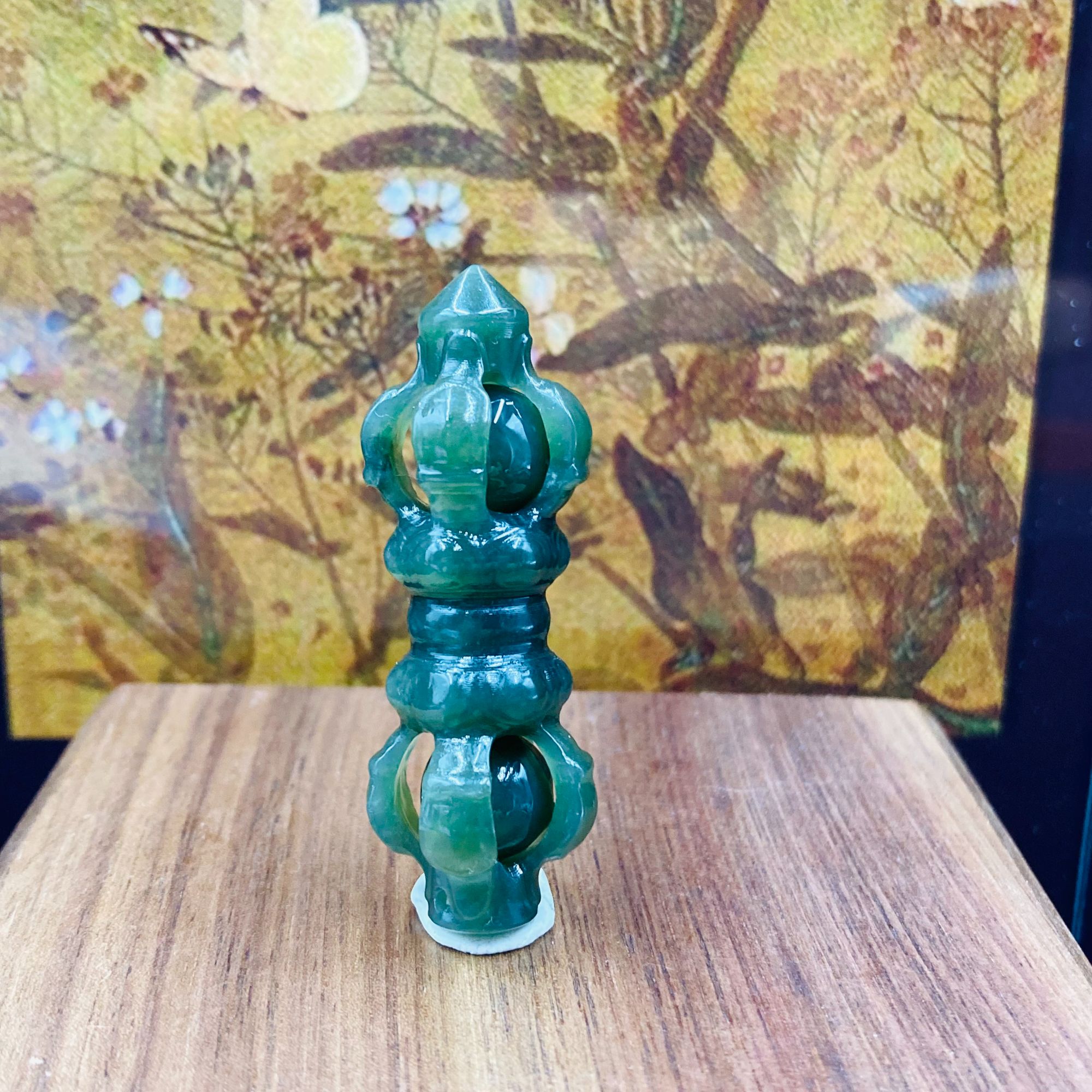 和田玉降魔杵吊坠1135