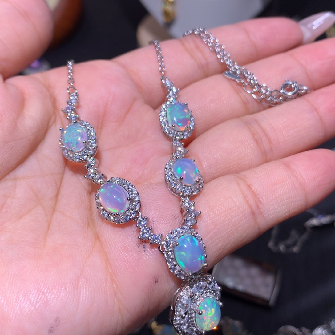 【闪购商品】水晶戒指银S925镶嵌小****每戒指