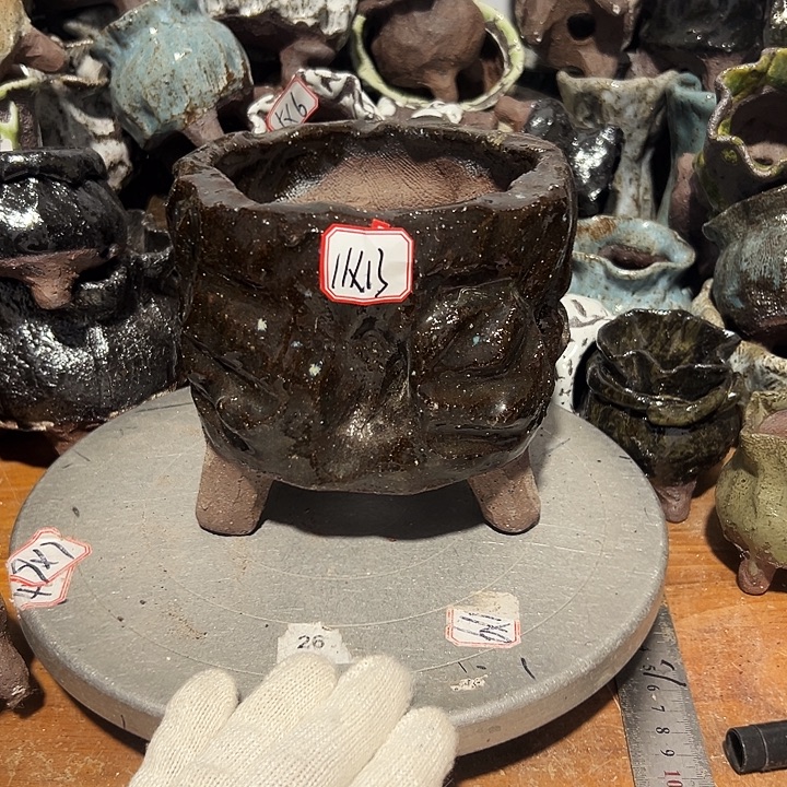 粗陶花盆制作就这样的