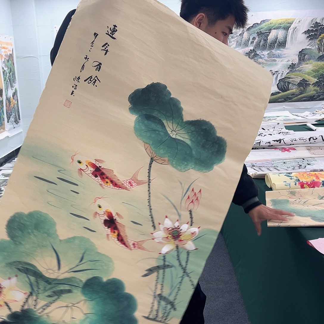 国画宣纸国画纯手绘作品