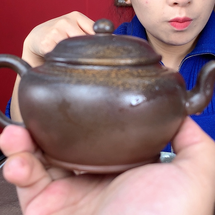 紫砂柴烧纯自然柴烧